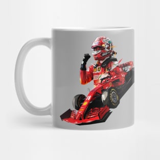 Charles Leclerc Low Poly Art Mug